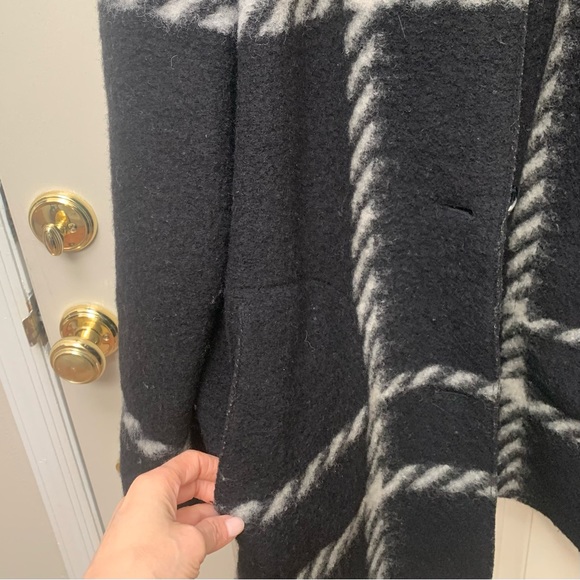 Hilary Radley Plaid Wool Blend Coat - Picture 4 of 8